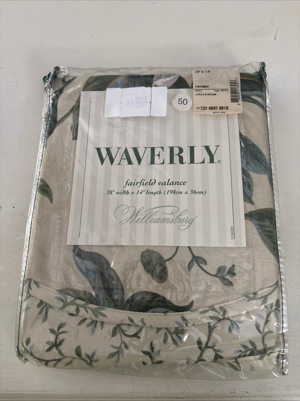 Waverly Fairfield Valance in Multicolor Floral